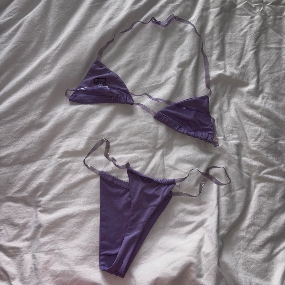 Oh Polly Purple Swim Bikini Set
